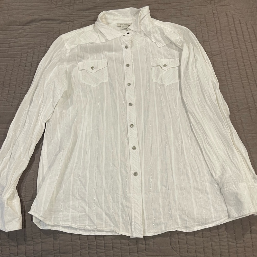 Ariat snap shirt